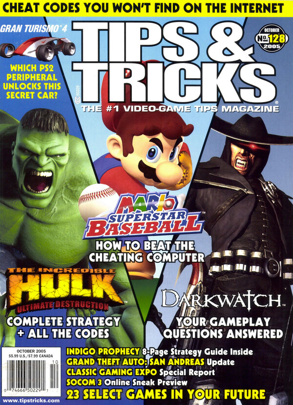 Tips & Tricks Issue 128 (October 2005) cover